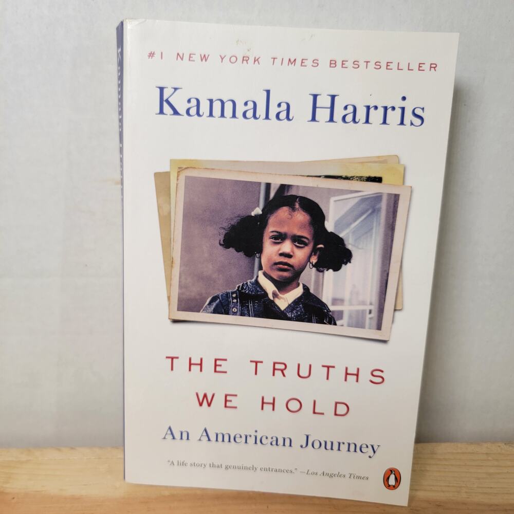 BOOK The Truths We Hold: An American Journey By Kamala Harris (paperback)